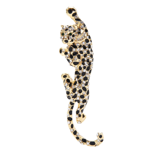 Broșă leopard