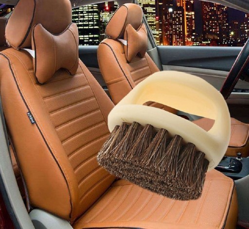 Brosse à cuir