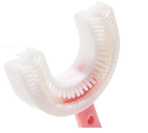 Brosse à dents pour enfants en forme de U 2-6 ans N882