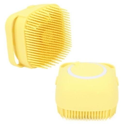 Brosse avec distributeur de savon