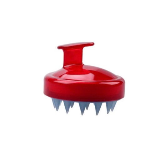 Brosse de massage pour stimuler la circulation du cuir chevelu