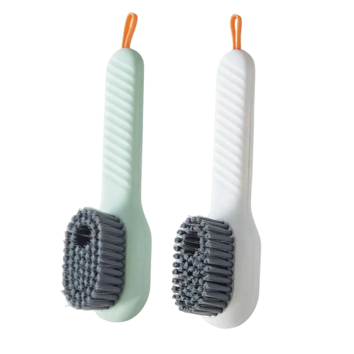 Brosse de nettoyage avec distributeur de savon 17,3 x 4,5 cm