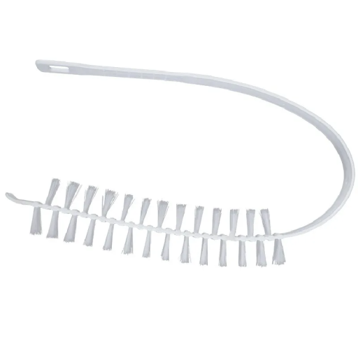 Brosse de nettoyage flexible 59 cm Éliminateur de peluches Balai pour machine à laver et sécheuse Nettoyage des grilles Brosse à radiateur Nettoyage