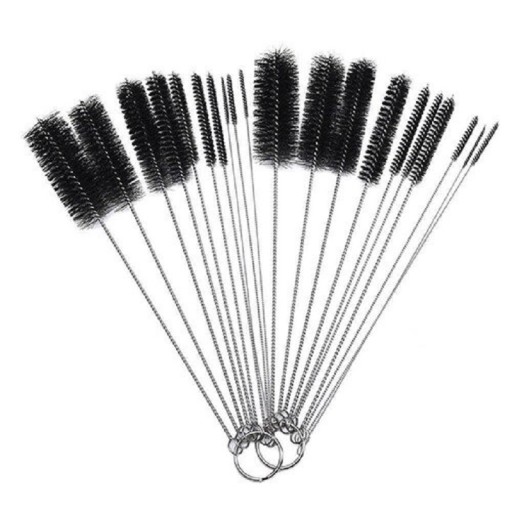 Brosse de nettoyage pour bouteilles 10 pcs