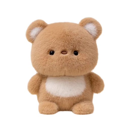 Brown Plush Bear 16 cm Soft Plush Toy Filled with PP Cotton Cute Plush Toy Gift for Children Decoration Room Pet
