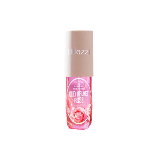Brume parfumée pour le corps Oud Velvet Rose 90 ml Parfum durable à la rose Brume parfumée dans un flacon rose Pour une utilisation quotidienne et en voyage