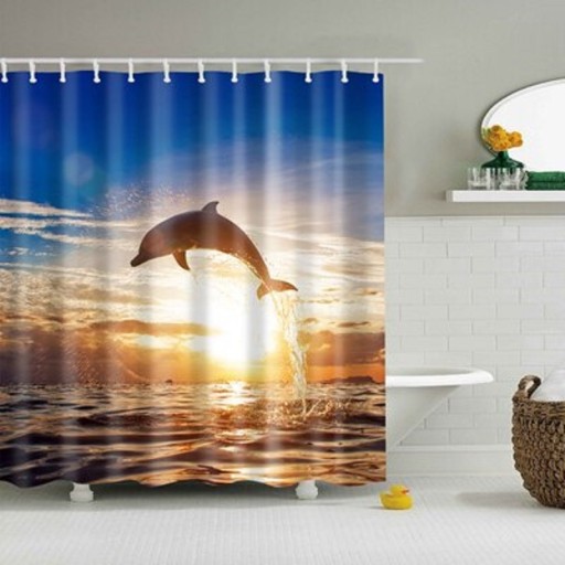 Bruseforhæng med delfin