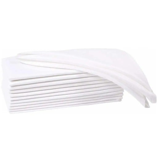 Bucăți de pânză din in 12 buc 40 x 40 cm 100% in Servetele mari din textile pentru servire Reutilizabile servetele din material textil