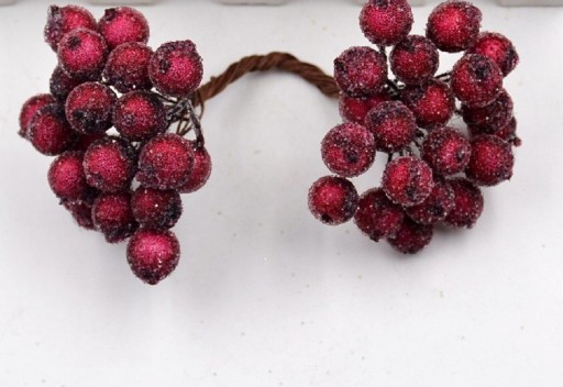 Buchet decorativ de fructe de padure artificiale