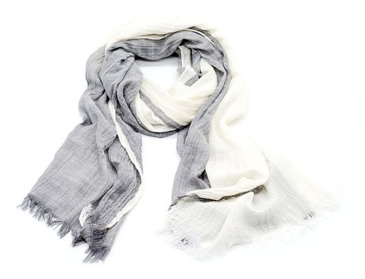 Bufanda bicolor para hombre J2051