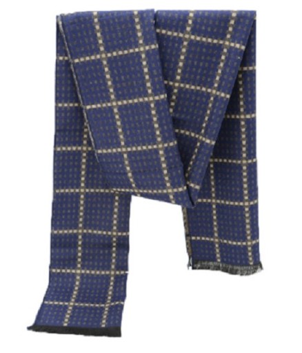 Bufanda de cuadros para hombre J2061