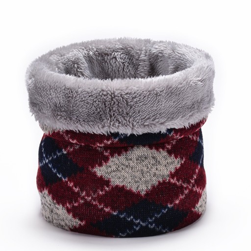 Bufanda de invierno con estampado