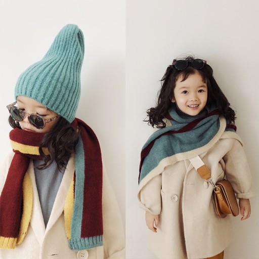 Bufanda infantil de colores
