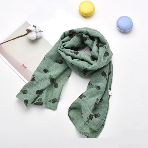 Bufanda infantil de invierno con piñas J3136