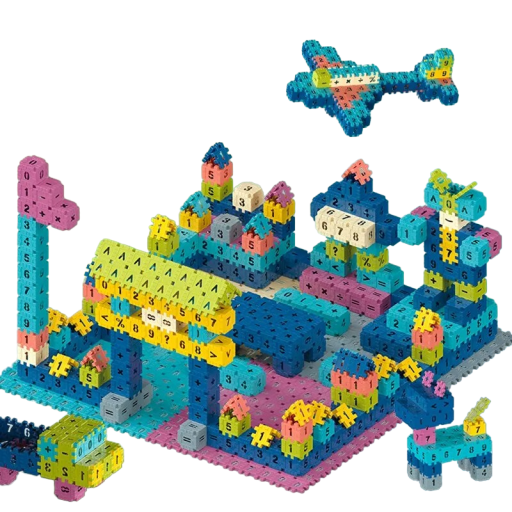 Building Blocks with Numbers for Children 200 pcs V176