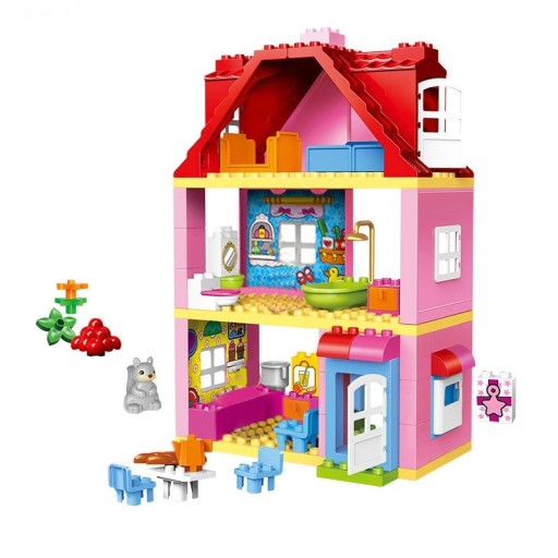 Building Set House 64 pcs