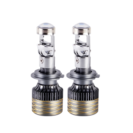 BULLVISION 9005 HB3 2000 W 12 V LED-autolamppujen sarja 2 kpl CSP 7545 -sirut ja CANBUS-projektorilinssi Kylmä valkoinen valo 6000 K Autoihin