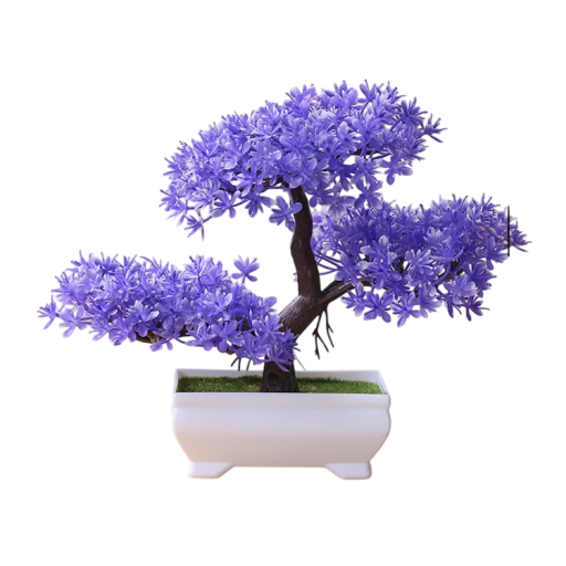 Bunte künstliche Bäume im Topf, 1 Stück, dekorative Kunstpflanze, Simulation, kleiner Baum, Tischdekoration, Home Hotel Dekoration