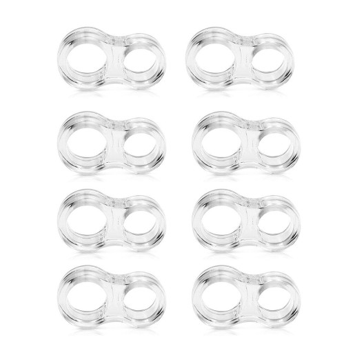 Butée de porte pour poignée 8 pcs P3715