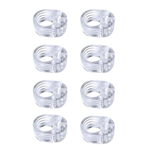 Butée de porte pour poignée 8 pièces