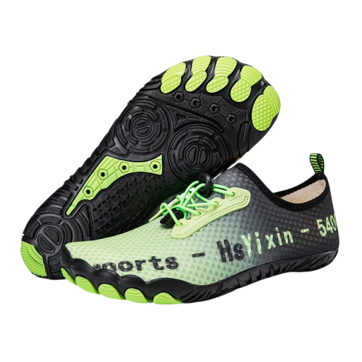 Buty do wody unisex i dziecięce Rychlošněrování z tahem Gumowa podeszwa Szeroki czubek Tekstylny wierzch Na plażę do basenu i sporty wodne