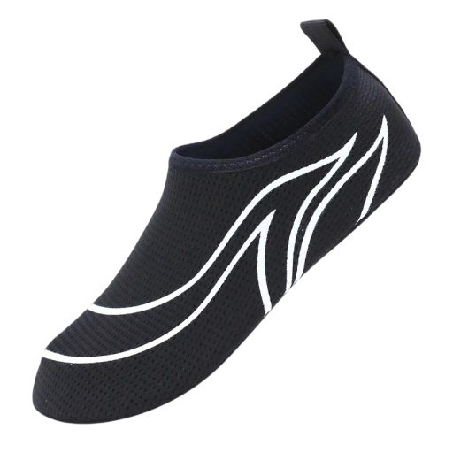 Buty do wody unisex Nazuwane z paskiem na pięcie Gumowa podeszwa Tekstylny wierzch Do wody i na ląd Na plażę do basenu i do sportów wodnych