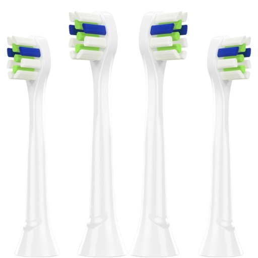 Cabeças de substituição para escova de dentes elétrica Philips Sonicare 4 unid