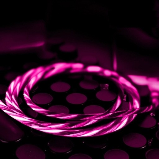 Cable de carga iluminado USB a USB-C / Micro USB / Lightning