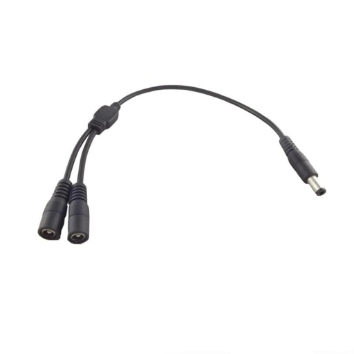 Cablu de alimentare DC 5,5 x 2,5 mm pentru CCTV de 30 cm