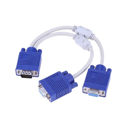 Cablu de conectare VGA la dual VGA 30 cm