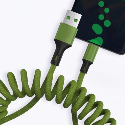 Cablu de date flexibil USB la Micro USB