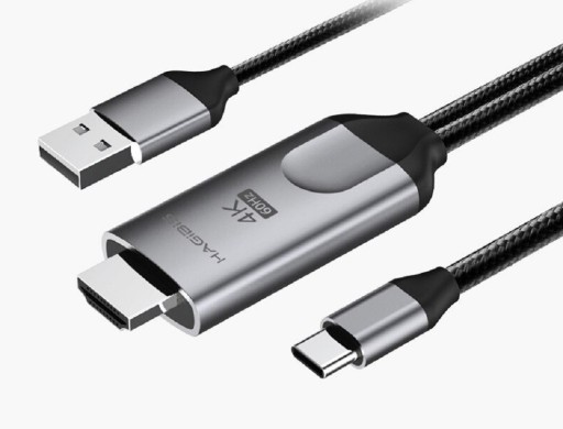 Cablu HDMI / USB-C / USB 1,8 m