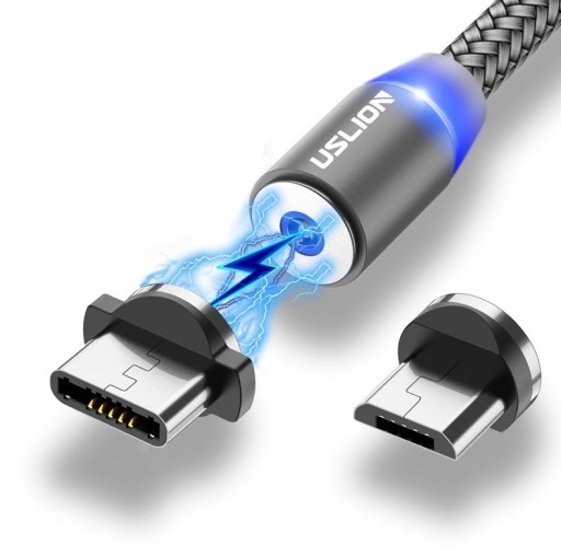 Cablu magnetic de încărcare USB K434