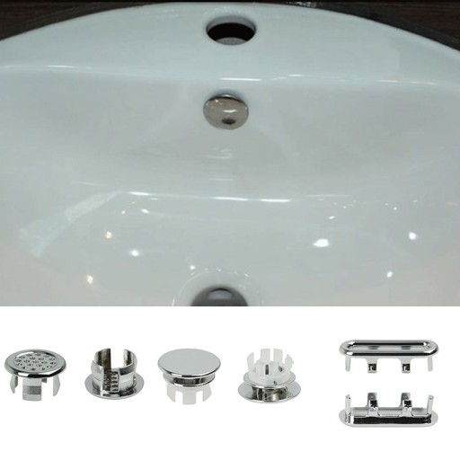 Cache de trop-plein de lavabo