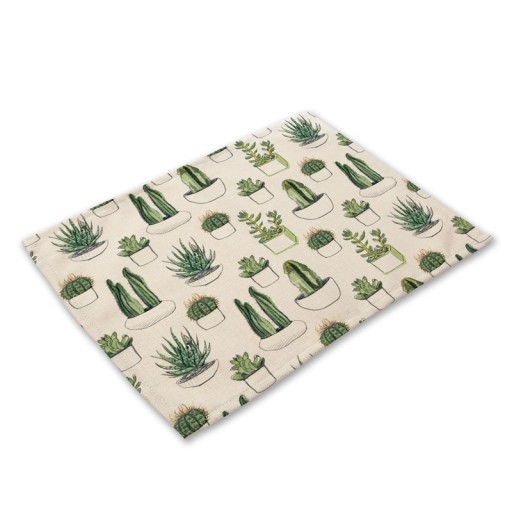 Cactus Design Place Mat