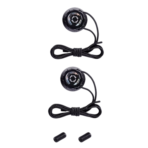 Cadarços automáticos 110 cm com fivela rotativa