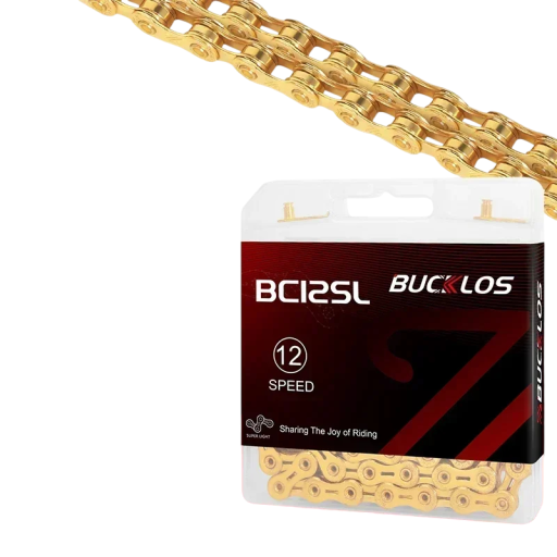 Cadena de 12 velocidades para bicicleta 1/2" x 11/128" 116 eslabones hueca ultraligera con eslabón rápido MTB carretera Shimano Sram