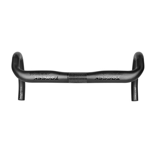 Cadran de carbon pentru biciclete de șosea 440 mm drop bar carbon negru pentru bicicletă de șosea formă ergonomic grip compact