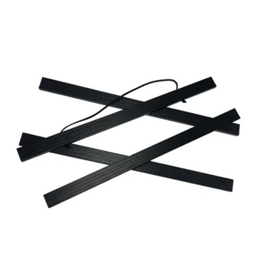 Cadru magnetic din lemn de tec și pin de 21 cm pentru tablouri, postere, pânze pictate, cadru foto artistic, suport suspendat decorativ