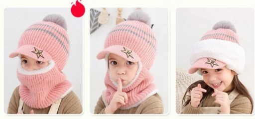 Cagoule d'hiver pour enfants A206