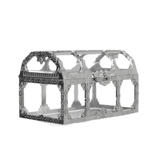 Caja de joyería transparente