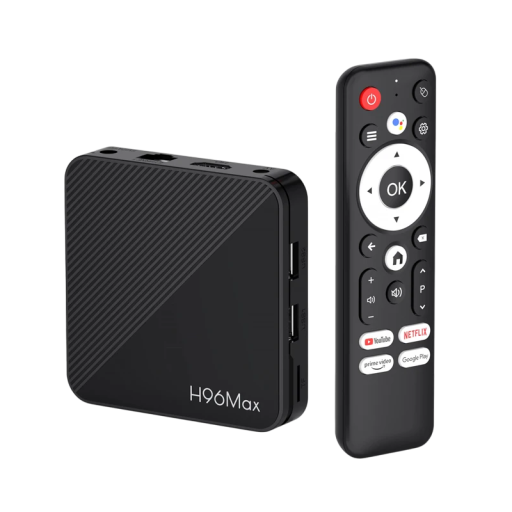 Caja de TV Android 14 4K 60fps Reproductor de medios 2GB RAM 16GB ROM WiFi 2.4G/5G Bluetooth HDMI Ethernet USB AV control remoto IR