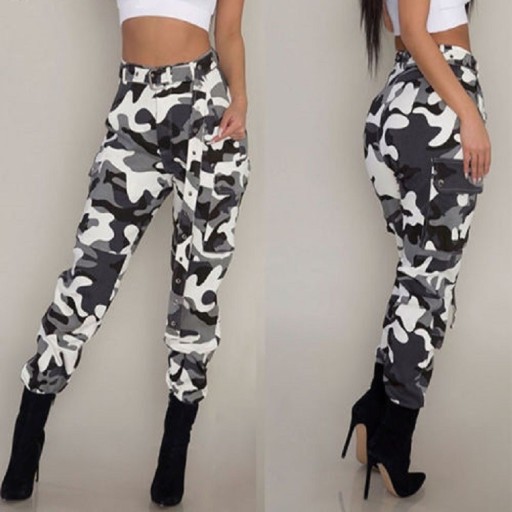 Calças camufladas para senhora A215