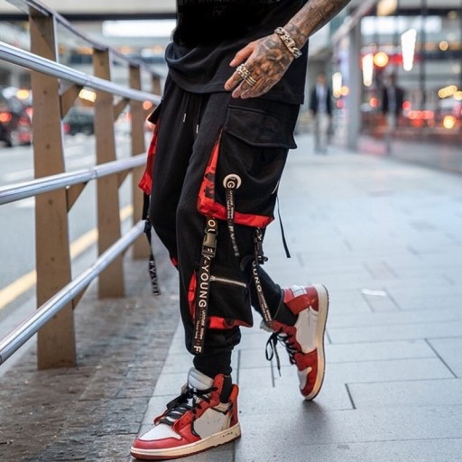 Calças de hip hop para homem