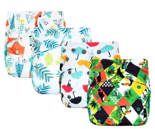 Calças de tecido para crianças com estampado