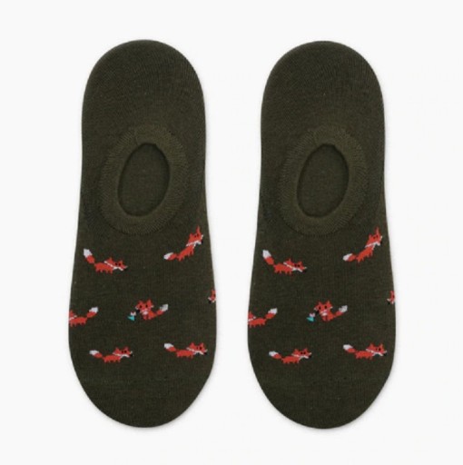 Calcetines cortos de hombre con animales