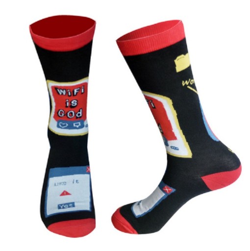 Calcetines de colores para hombre