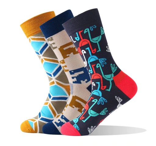 Calcetines de colores para hombre