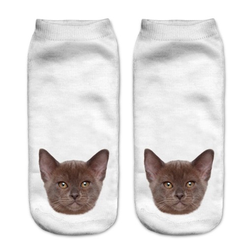 Calcetines de mujer - Cabeza de gato