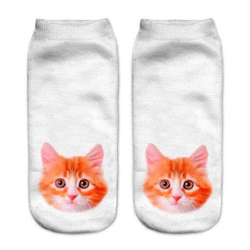 Calcetines de mujer - Cabeza de gato